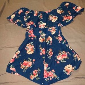 Rue 21 Off the Shoulder Romper